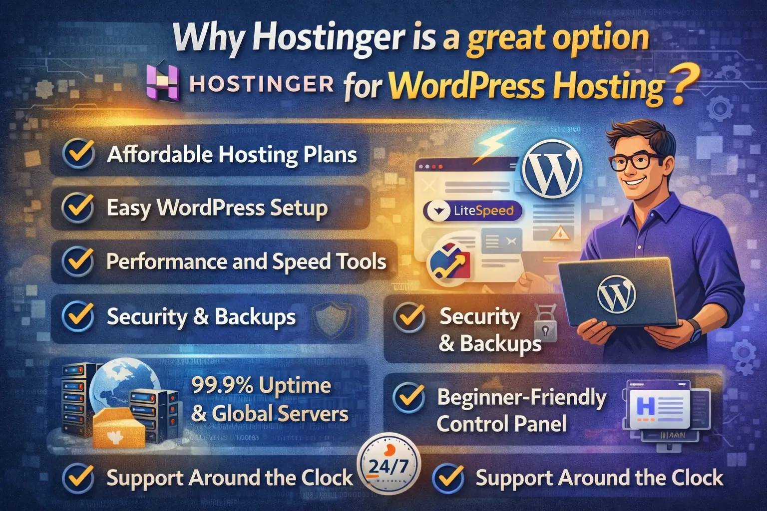 Why Hostinger is a great option for WordPress hosting?